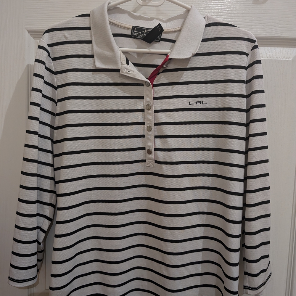 L-RL Striped Polo Shirt